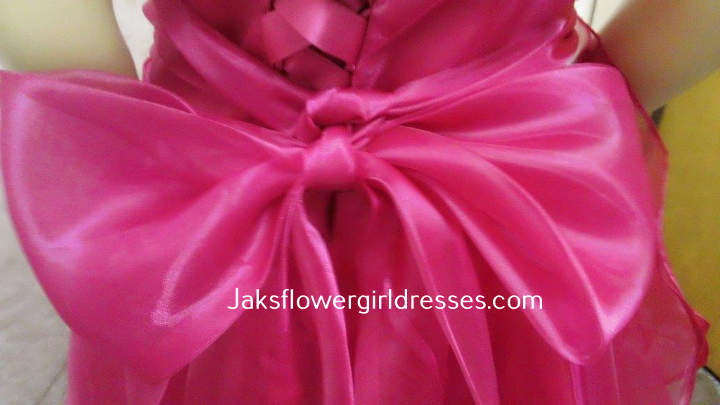 Fuchsia Flower Girl Dresses