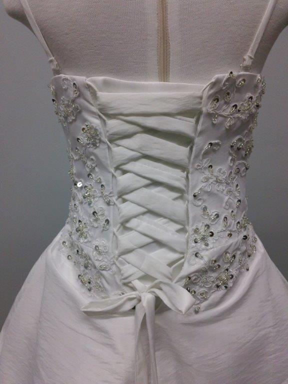 corset flower girl dress