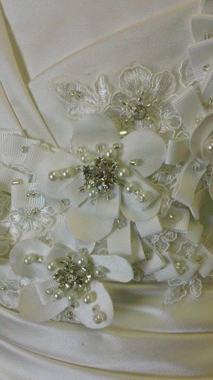 floral bead dress