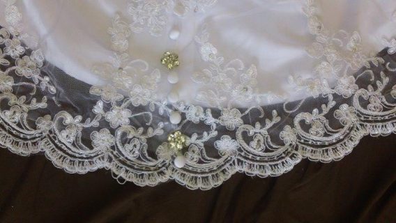 lace flower girl wedding dresses