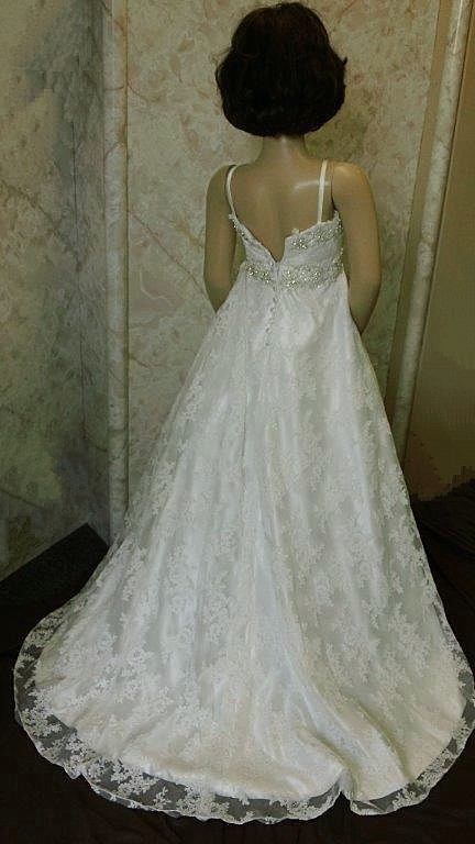 miniature wedding dress