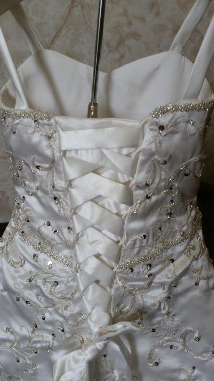 kids wedding dresse with corset back