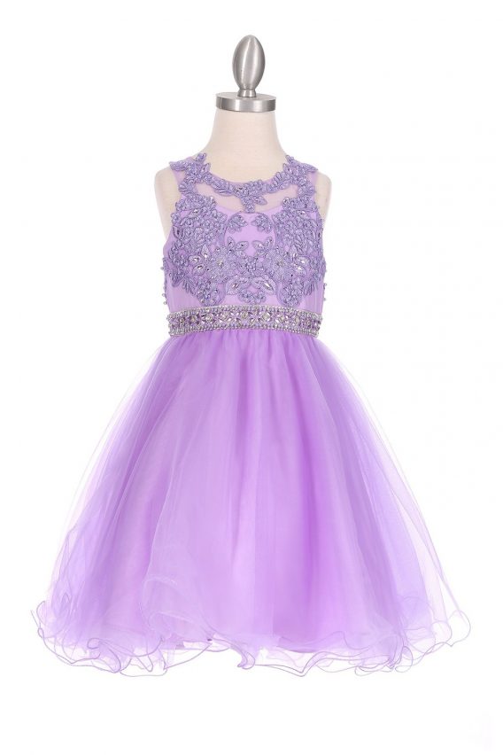 girls lilac dress