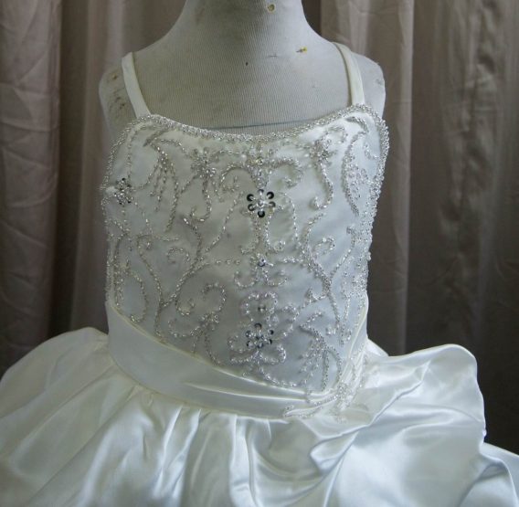 infant wedding gowns for kids