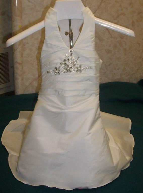 miniature bride gowns infants