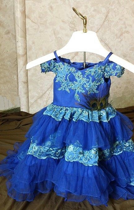 royal blue/turquoise dress