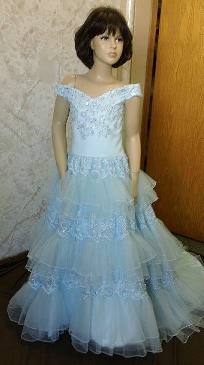 Southern bell pageant gown