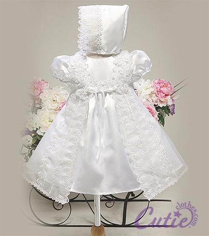 Small Lace Christening Gown
