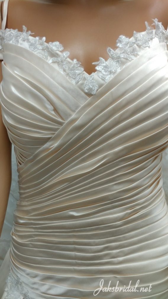 wedding gown bodice