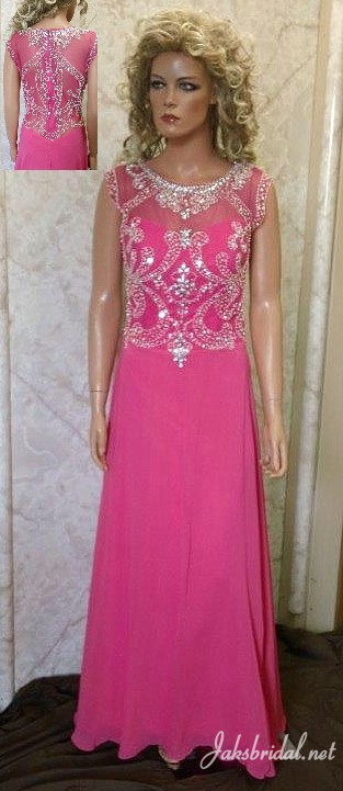 Chiffon mother of the bride dress
