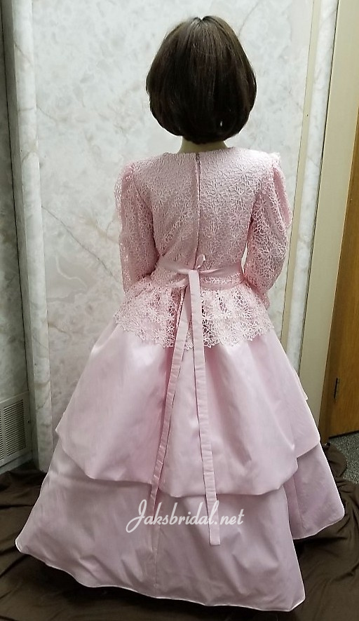 mormon flower girl dress