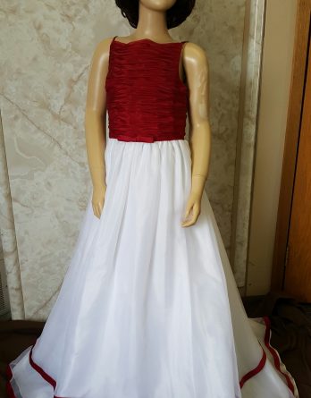 red apple bridesmaid dresses