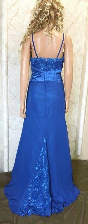 royal blue mothers gown