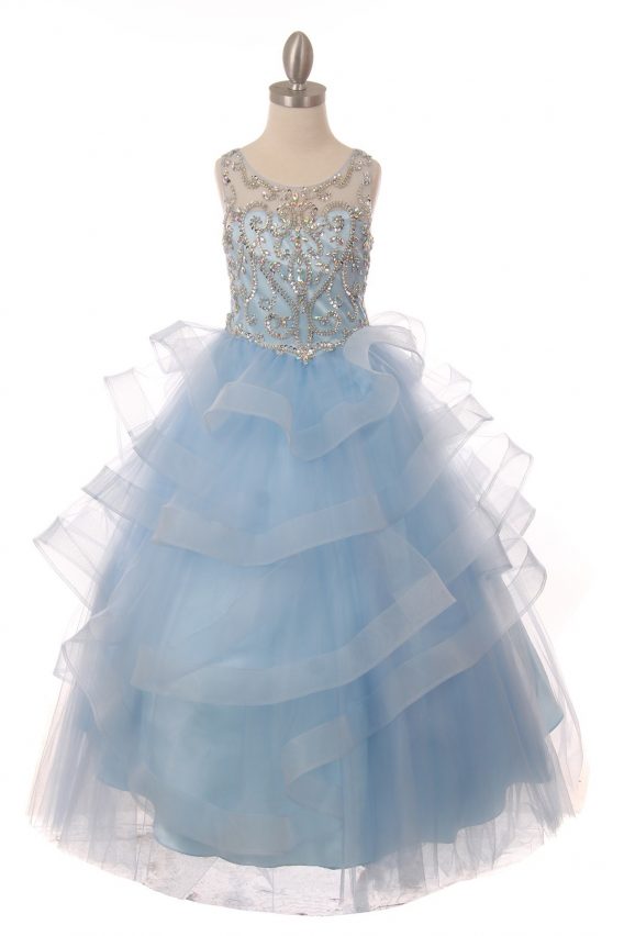 blue pageant dresses for girls and juniors.