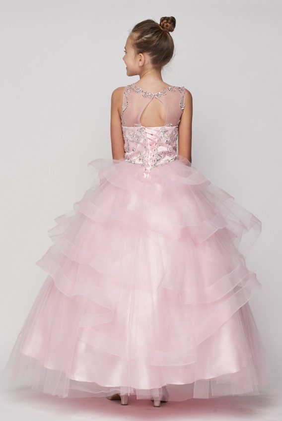 pink pageant dresses for girls and juniors.