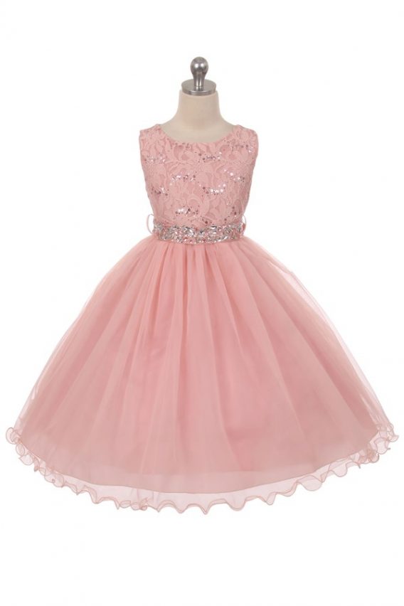 sequin dress pink