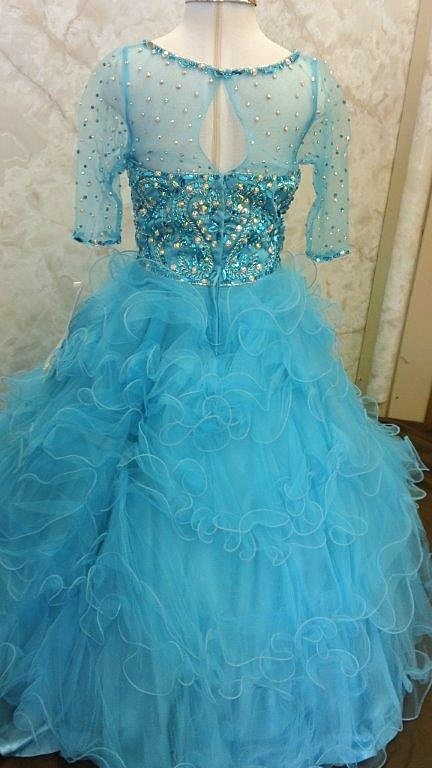 2021 little girl pageant dresses