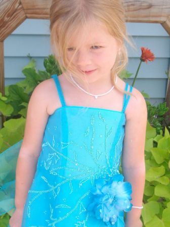 Turquoise Toddler Dress