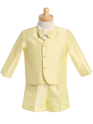 Infant and Toddler Easter outfits in yellow