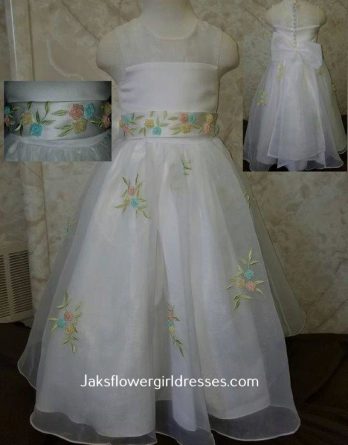 floral embroidered easter dresses
