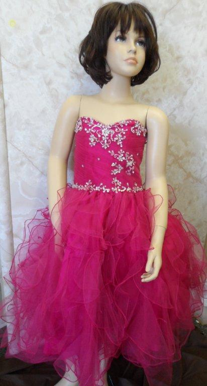 fuchsia pageant dress sale