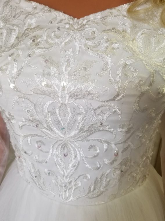 Lace Wedding Gown Bodice