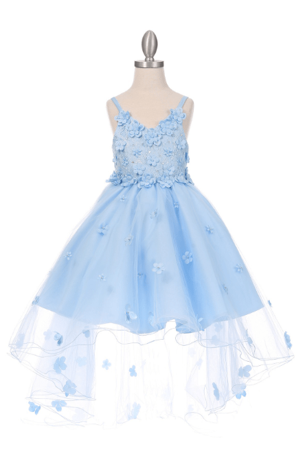 little girls blue dress