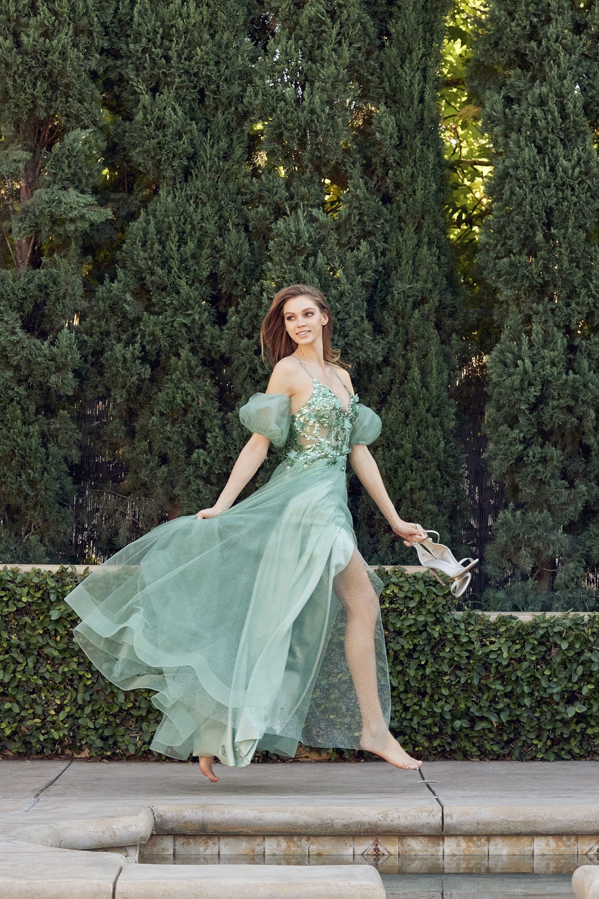Forest Green Quinceanera Dress from Princesa by Ariana Vara- PR30082 —  Danielly's Boutique